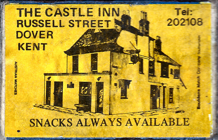 Castle matchbox 1974