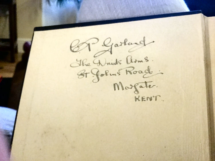 Druid's Arms book signature