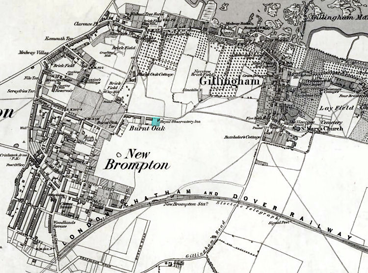 Gilling map 1869