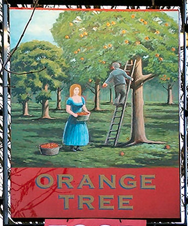 Orange Tree sign