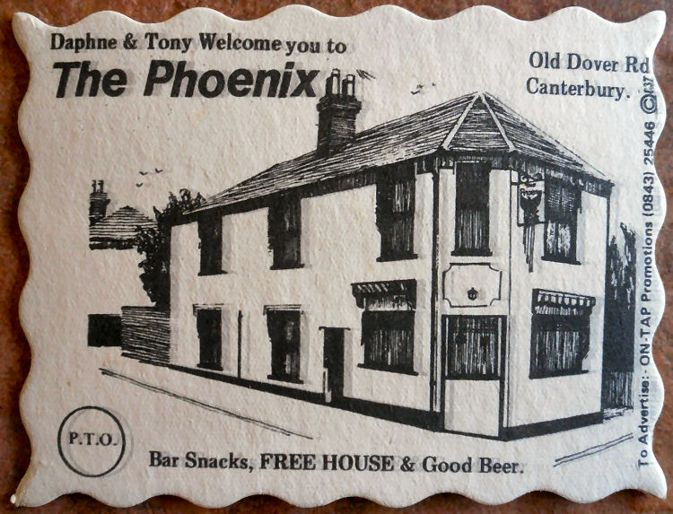 Phoenix beermat 1980