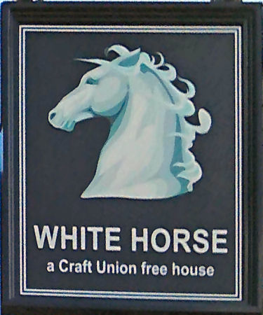 White Horse sign 2017