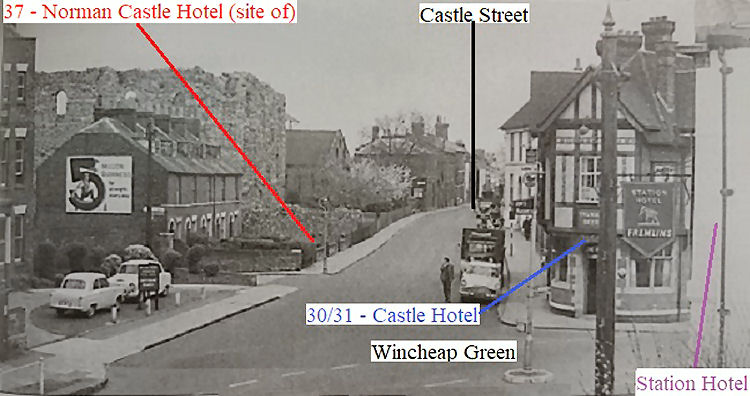 Norman Castle Hotel 1960