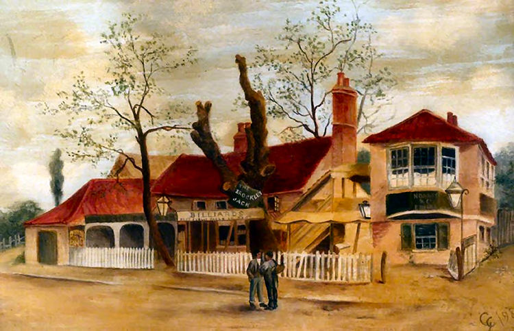 Brockley Jack painting 1898
