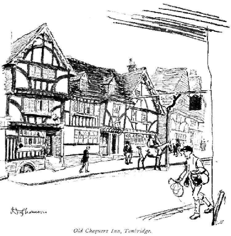 Chequers drawing 1914