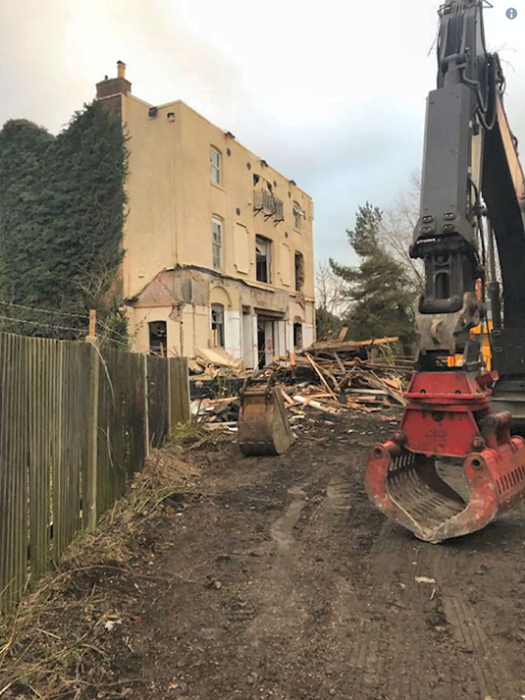 Halfway House demolition 2018