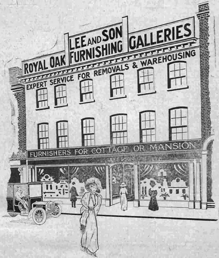Royal Oak Galleries 1914