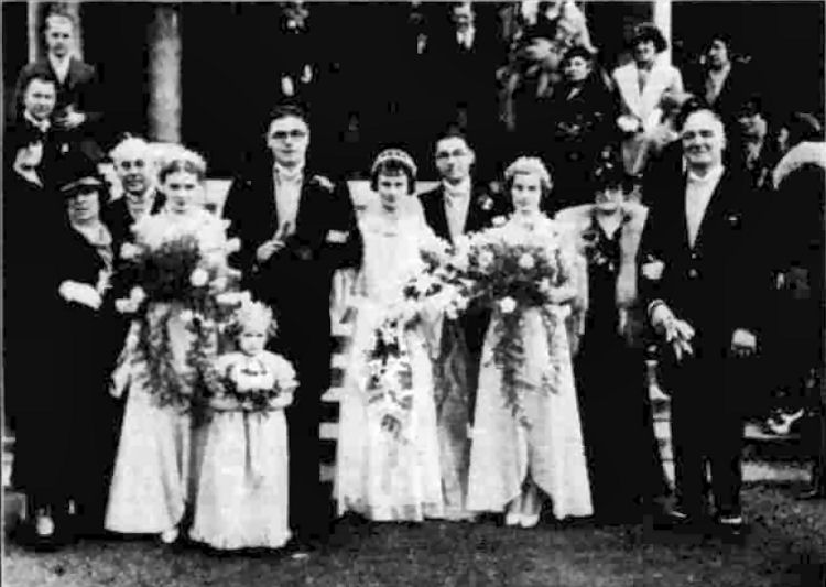 Wedding of Mr. F Clements 1935