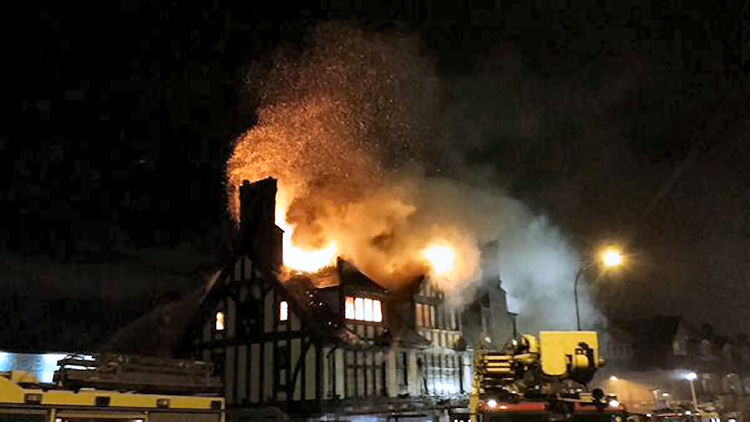 Catford Bridge Tavern fire