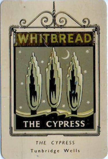 Cypress card 1950