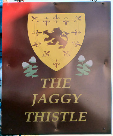 Jaggy Thistle sign 2014