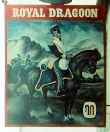 Royal Dragoon sign 1975