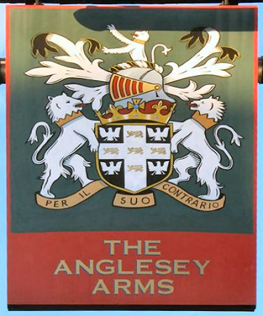 Anglesey Arms sign