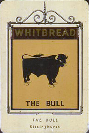 Bull card 1955