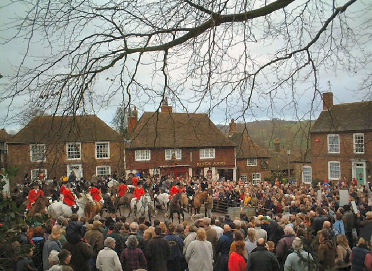King's Arms hunt 2002