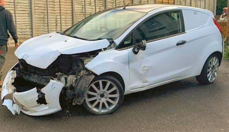 King's Head car crash 2019