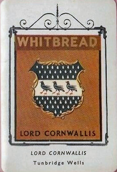 Lord Cornwallis card 1955