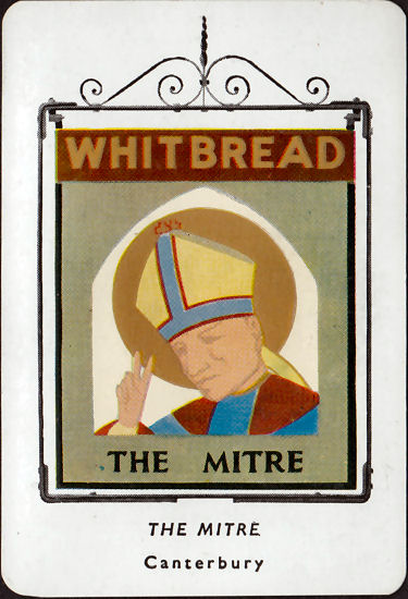 Mitre card 1953