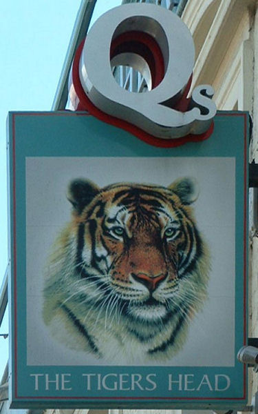 Tiger's Head sign 2000