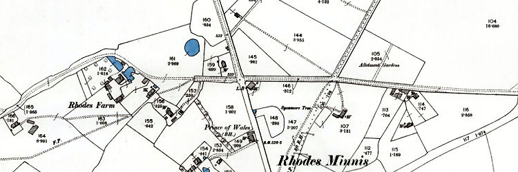 Rhodes Minnis map after 1898