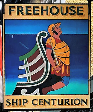 Ship Centurion sign 2019