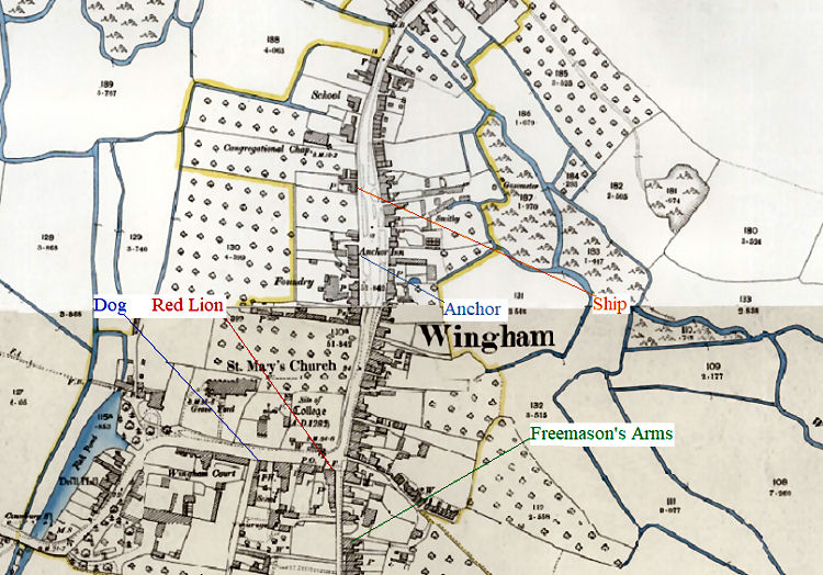 Wingham map 1896