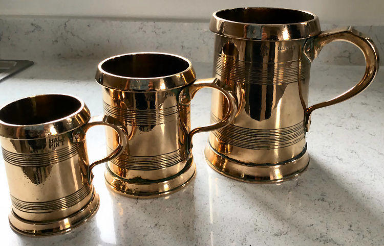 Mugs from the Admiral Elliott 1900