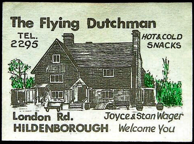 Flying Dutchman matchbox
