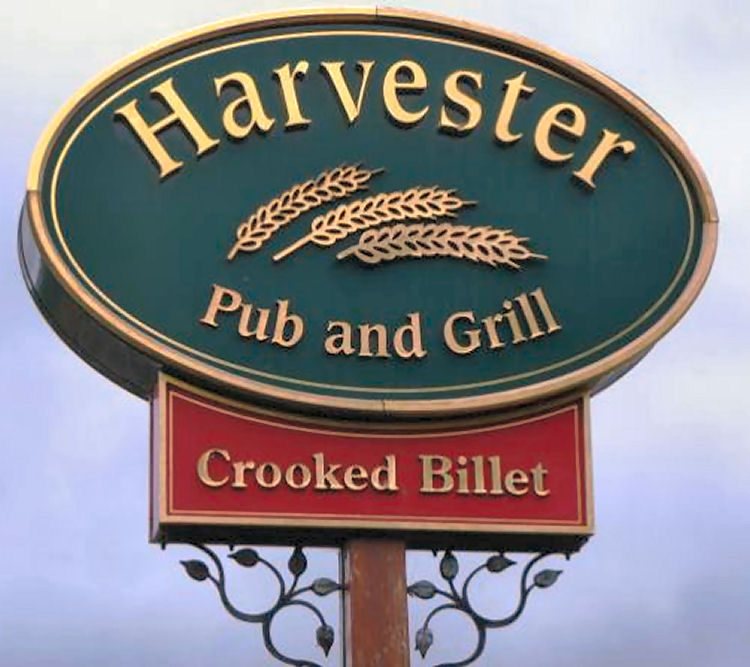 Harvester sign 2019