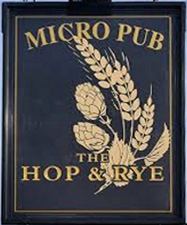 Hop and Rye sign 2019