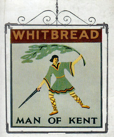 Man of Kent sign