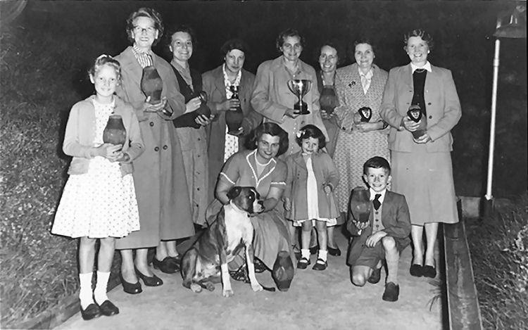 Plough ladies skittles 1957