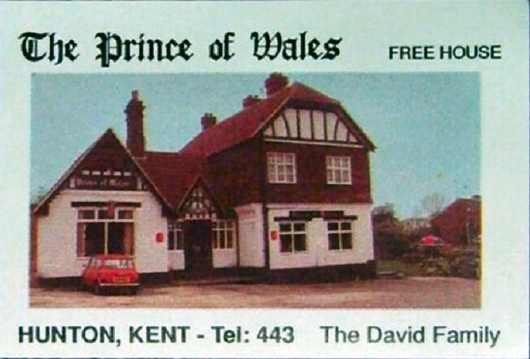 Prince of Wales matchbox 1985
