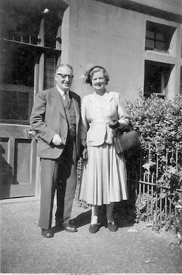 Walter and Mabel Fagg 1950s