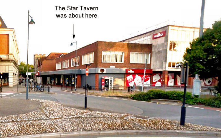 Star Tavern location 2016