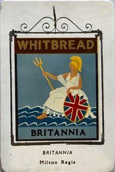 Britannia card 1955