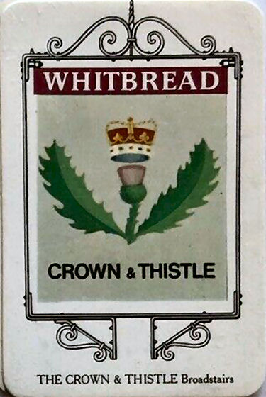 Crown and Thistle card