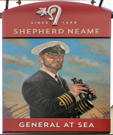 General at Sea sign 2020