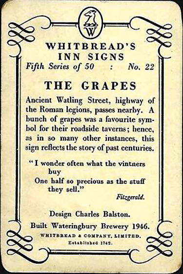 Grapes card 1955