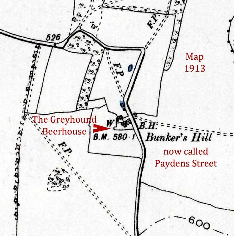 Greyhound map 1913