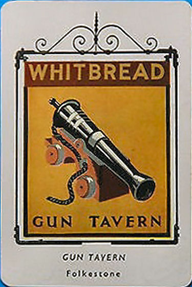 Gun Tavern card 1953