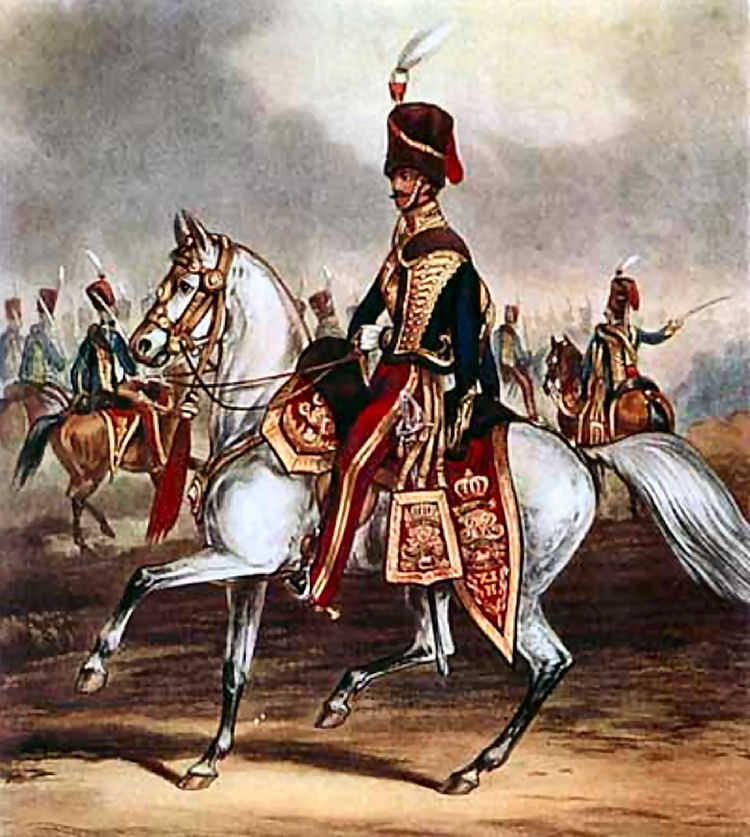Hussars' Officer 1868