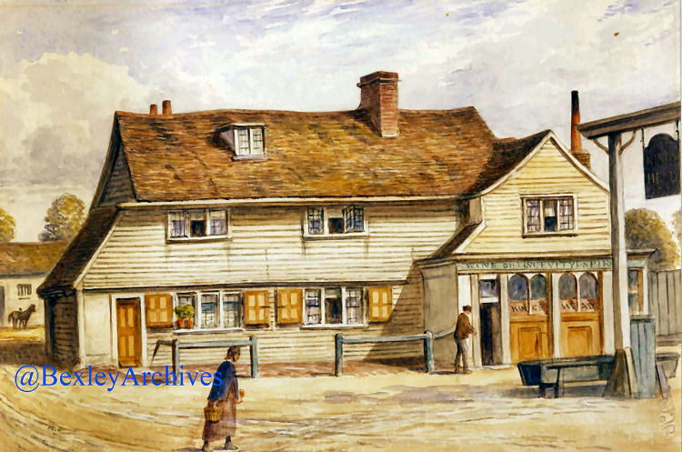 King's Head painting 1870