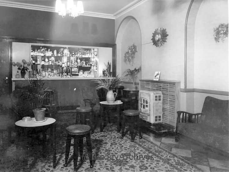 Bexley Arms inside 1954