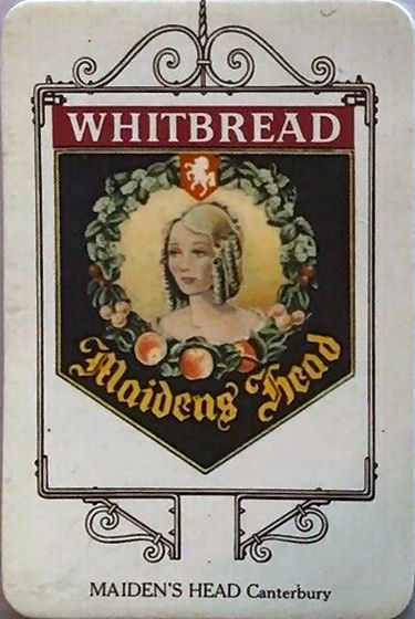 Maiden's Head card