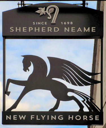 New Flying Horse sign 2020