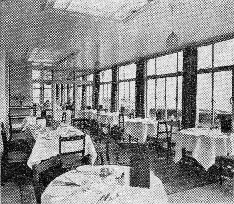 Royal Albion Hotel restaurant 1958
