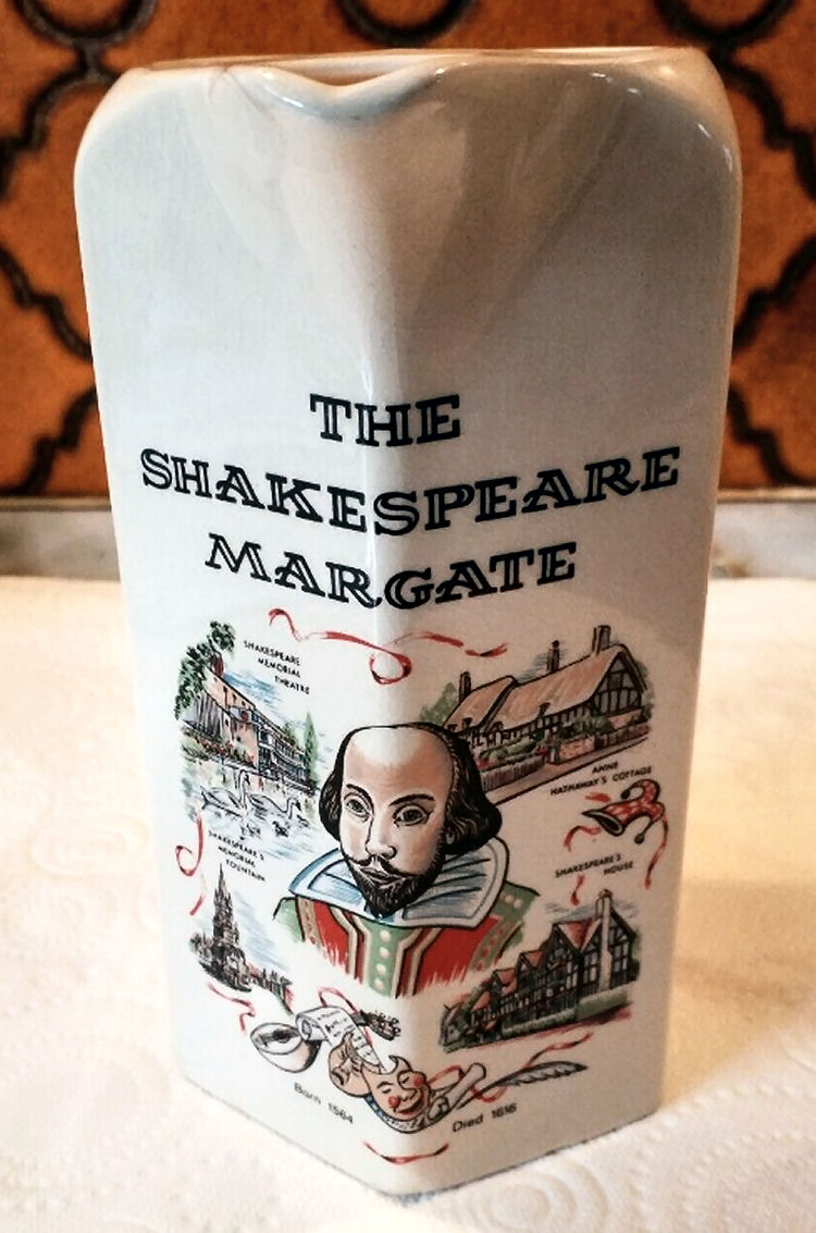 Shakespeare water jug