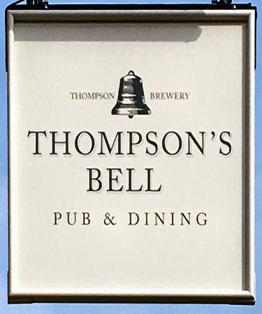 Thompson Bell sign 2020