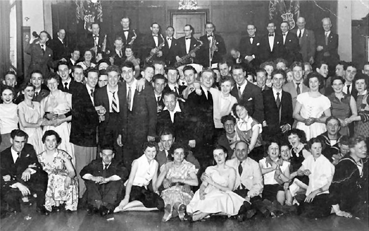 Wheatsheaf party 1953